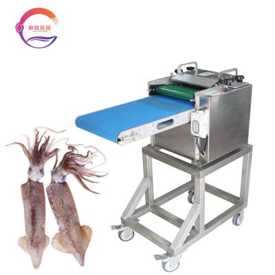 China Squid Seafood Factory Processing Squid Cutter Squid Squid Roll Slicing Machine Large Small Automatic Rings Slicer for sale