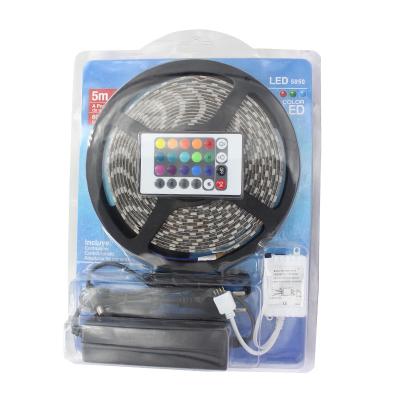 China LED strip RGB 5050 300SMD 5m LED Flexible Light IP65 for sale