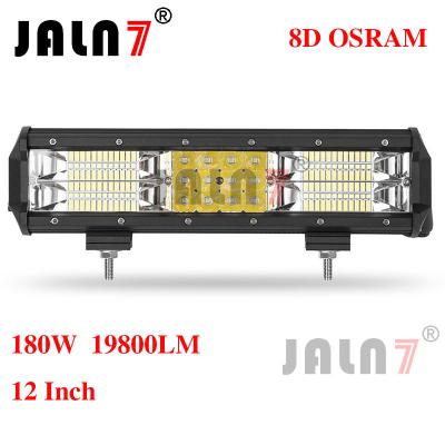 China 180W 19800LM OSRAM 12 INCH 8D LED LIGHT BAR JALN7 for sale