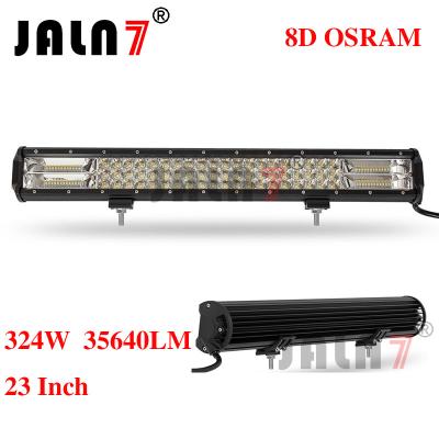 China 324W 35640LM OSRAM 23 INCH 8D LED LIGHT BAR JALN7 for sale