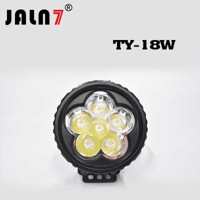 China Led Work Light JALN7 18W Car Driving Lights Fog Light Off Road Lamp Car Boat Truck SUV JEEP ATV Led Light for sale