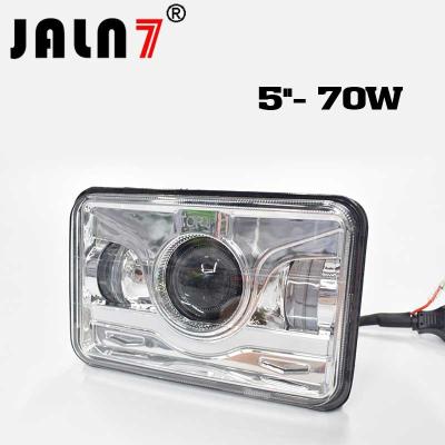 China Led Work Light JALN7 70W 5Inchs Car Driving Lights Fog Light Off Road Lamp Car Boat Truck SUV JEEP ATV Led Light for sale