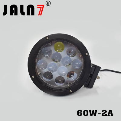 China Led Work Light JALN7 60W Car Driving Lights Fog Light Off Road Lamp Car Boat Truck SUV JEEP ATV Led Light for sale