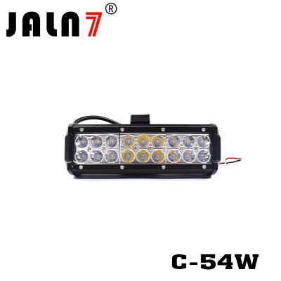 China LED Light Bar JALN7 54W CREE Spot Flood Combo LED Driving Lamp Super Bright Off Road Lights LED Work Light Boat Jeep for sale