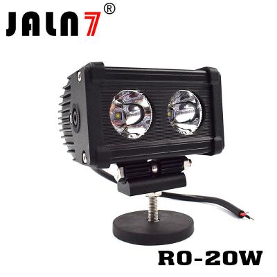 China LED Light Bar JALN7 20W CREE Spot Flood Combo LED Driving Lamp Super Bright Off Road Lights LED Work Light Boat Jeep for sale