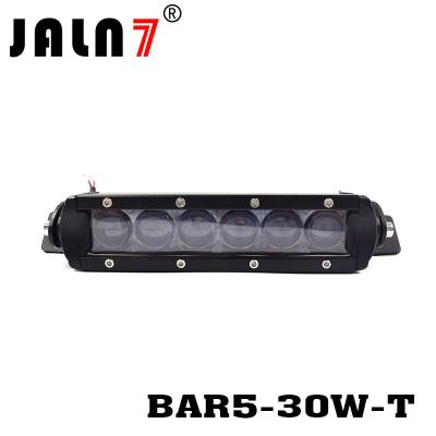 China LED Light Bar JALN7 7.5Inch 30W Lens CREE Original Spot LED Driving Lamp Super Bright Off Road Lights LED Work Light for sale