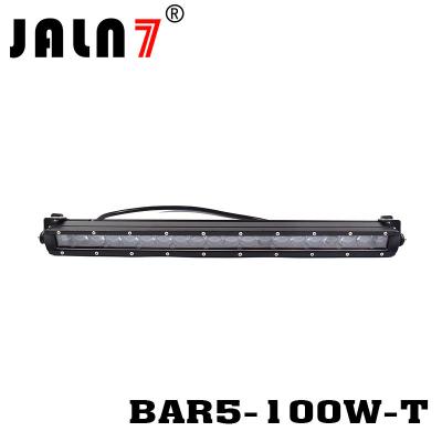 China LED Light Bar JALN7 20Inch 100W Lens CREE Original Spot LED Driving Lamp Super Bright Off Road Lights LED Work Light for sale