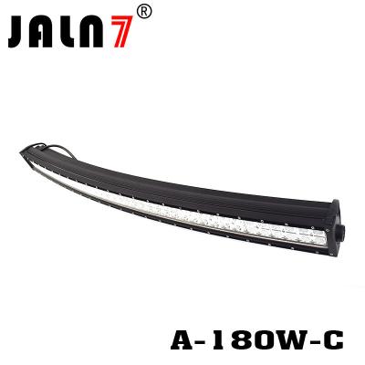 China LED Light Bar JALN7 31.5Inch 180W Curved Spot Flood Combo LED Driving Lamp Super Bright Off Road Light LED Work Light for sale