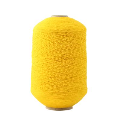 China Customized Anti-bacteria factory direct sales dope dyed rubber yarn anti pilling rubber yarn yarn for knitting for sale