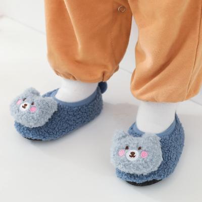 China Factory Price Cute Newborn Baby Floor Walking Socks Toddler Socks Anti-skid Cartoon Socks for sale