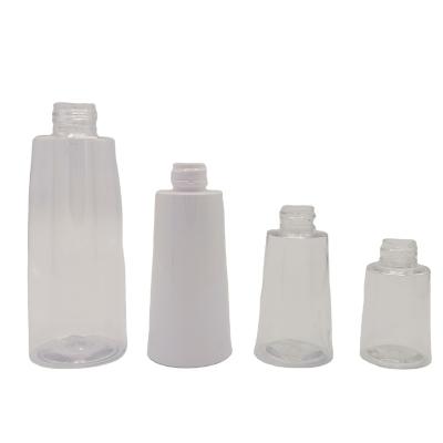 China 30ml 70ml 100ml 200ml Cosmetic PET Plastic Lotion Bottle Cylinder Shampoo Bottle Plastic Container for sale