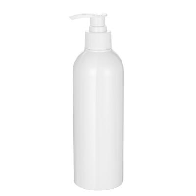 China BEAUTY PACKAGING PET Cosmetics Emulsion Bottle 400ml Squeezing Bottle Bath Plastic Milk Bottle for sale