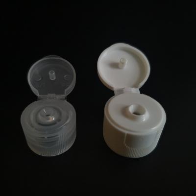 China Spill No 20/410 24/410 White Transparent Cosmetic Plastic Cap Cover Sanitizer Flip Hand Sanitizer Bottle Cover for sale