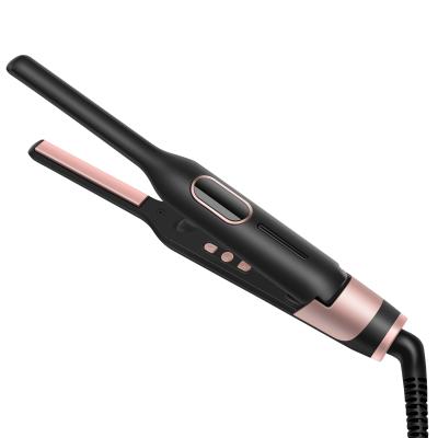 China ABS+ceramic Latest Flat Iron Hair Straightener Beard Straightener With Men's Short Hair Flat Iron for sale