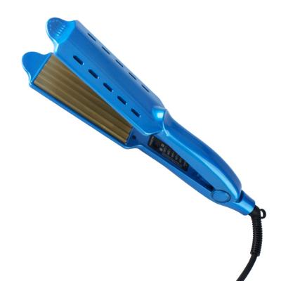 China Customized Duct Arrangement Widen Panel Hair Straightener 60W PTC Heating ABS Alloy Hair Straightener With 10 Ducts for sale