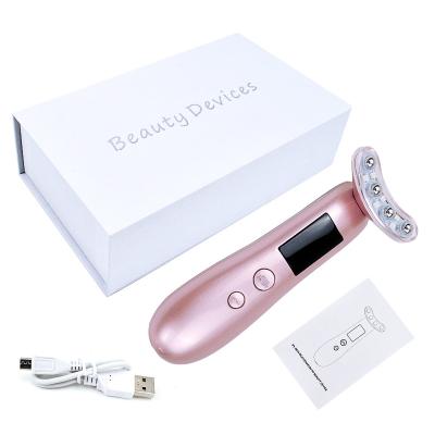 China Anti-Puffiness Face Beauty Skin Care Massager Ion Face Massager Cleansing Hot Facial Beauty Instrument for sale