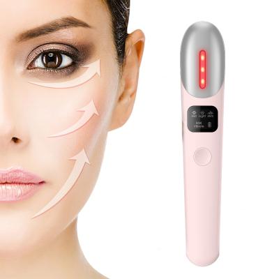 China 2021 New Anti-puffiness Electric Eye Multi Function Eye Massager Pen For Ladies Men Micro Beauty Instrument for sale