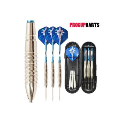 China Wholesale High Quality Indoor Sport Iron Darts Steel Tip Dart Sets With Black Shafts for sale