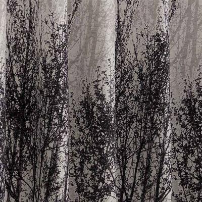 China New Type High Durable Gray Texture China Living Room Shading Window Blackout Curtain for sale