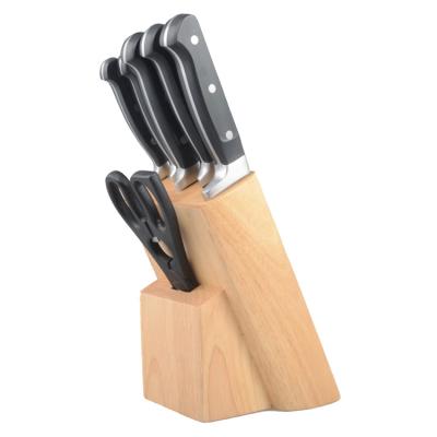 China Detong Viable Factory Manufacture Wholesale DT-GS701 Professional Kitchen Knife Set With Stand For Sale for sale