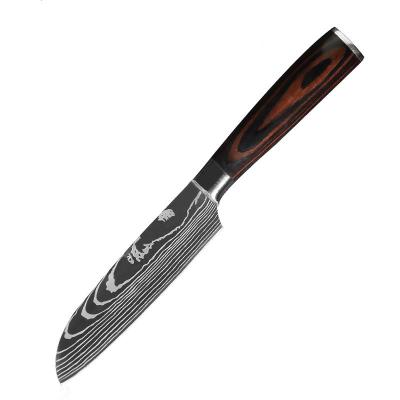 China Sustainable Professional Made Premium Quality Kitchenware Damascus Steel Kitchen Chef Knife DT-LDM152 for sale