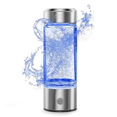 China Nachladbare Glasflasche mit Wasserstoffwassergenerator mit einer Kapazität von 420-450 ml zu verkaufen