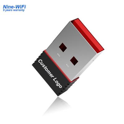 China LAPTOP 2.4G WIFI 150Mbps USB 2.0/1.1 WiFi Wireless Adapter for sale