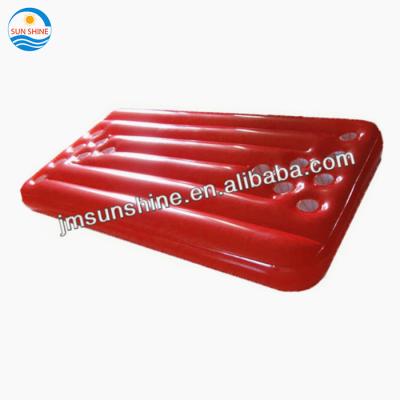 China 0.25mm Custom PVC Sun Float Mattress and Pool Float and Inflated Drink Float for sale