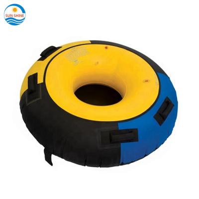 China 0.5mmPVC Inner Tube Sun Boat Inflatable Tube Towable Water Ski Flying Towable Tube for sale