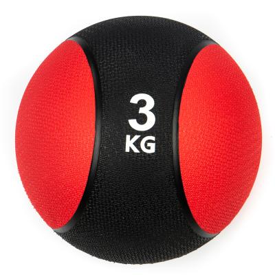 China 2022 New Style Wholesale Dual Color High Quality Eco-friendly Fitness Rubber Soft Medicine Ball For Gym Use for sale