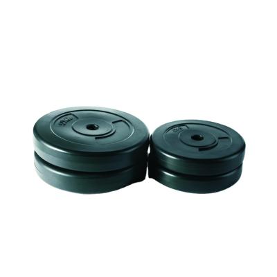 China Eco-friendly PVC+iron Sand Black&Colourful Plastic New Weight Plate for sale