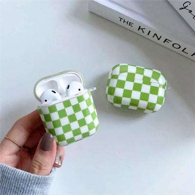 China For AIRPODS 1/2 and pro ISS Shape Soft IMD Splicing Colorful Earphone Case Cover for AirPods 1/2 and pro for sale