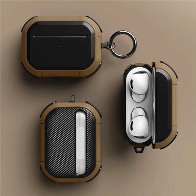 China For AIRPODS 1/2 2021 Cover For Airpods Pro Anti-fall TPU Case PC Covers For AirPods 3 1 Key Chain Accessories Wireless Earphone for sale