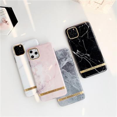 China Luxury Glossy Shiny Is Gold Bar Texture Marble Phone Case For iphone 11 12 pro X max XR XS max 7 8 plus soft TPU IMD back cover for sale