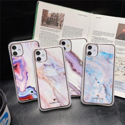 China Gradient Shockproof Hot Selling Marble Cover Fundas Shockproof Phone Case For iPhone 13 12 pro max 11 X XR XS 8 7 max plus shockproof cover for sale