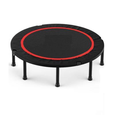 China Without Protective Net 40 Inch Customized Foldable Trampoline Adult Kids Jumping Press Home Gym Fitness Equipment for sale