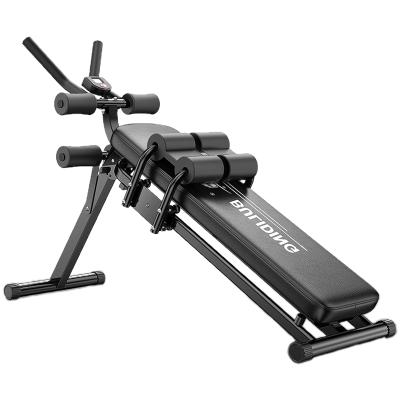 China ABS Indoor Glider /Multifunctional Abdominal Training Machine /Abdominal Crunch Home Fitness Equipment With LCD Monitor for sale