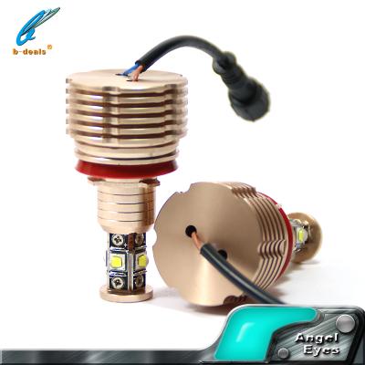 China Super Bright Error Free E92 LED Angel Eyes Canbus 80W H8 LED Aluminum Alloy Marker For Original Replacement for sale