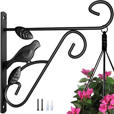 China Swivel Plant Hangers Long House Sustainable Indoor Outdoor Adjustable Wall Brackets For Plants for sale