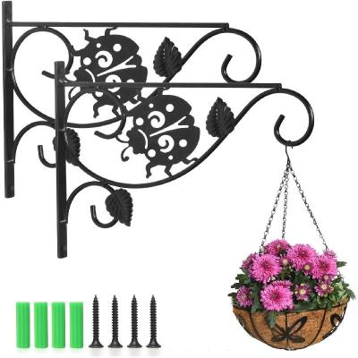 China Sustainable Indoor Cheap Plants Hangers Outdoor House Mount Wall Hanging Frames For Bird Feeder for sale