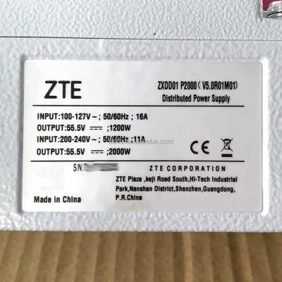 China ZTE ZTE Power System ZXDD01 P2000 (V5.0R01M01) 2000W AC to DC ZTE Outdoor Power Supply Distribution Power Supply for sale