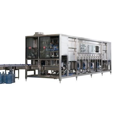 China Food 5 Gallon Barreled Pure Bottle Water Filling Machine / Equipment / Production Line for sale