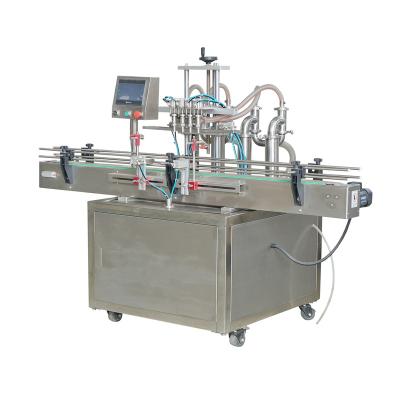 China Beverage China New Design 4 Head Automatic Liquid Filling Packing Machine for sale