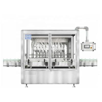 China Automatic High Viscosity Beverage Piston Barbeque Sauce Filling Machine 100 BPH for sale