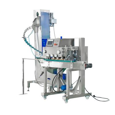 China Automatic Screw Shaft Food Bottle Capping Machine for sale