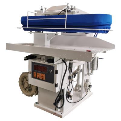 China Non-Toxic Automatic Clothes Ironer Ironing Machine Tag Press Machine Industrial Steam for sale