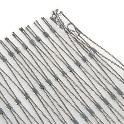 China Plain Weave Metal Flexible Decorative Wire Mesh For Ceilings for sale