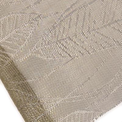 China Plain Weave Woven Copper Wire Mesh Cloth For Laminated Glass for sale