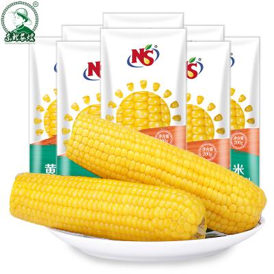 China Non-GMO Health Double Canned Sweet Yellow Corn With Vacuum Pouch for sale