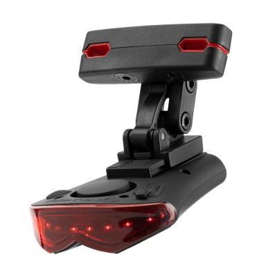 China Wireless remote control alarm tail light bicycle equipment ABS material charging cycle smart fast ride LUOAN light for sale